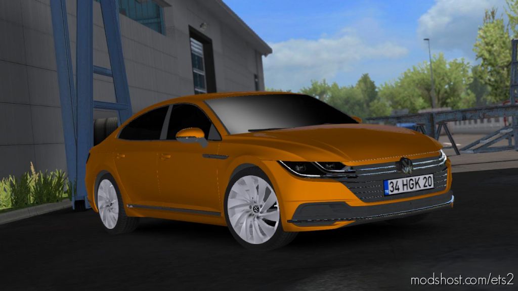 ETS2 Car Mod: Volkswagen Arteon & Passat V1R10 – 1.35 (Featured)