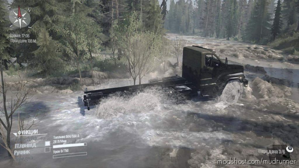 MudRunner Mod: Flooded Forest Map (Featured)