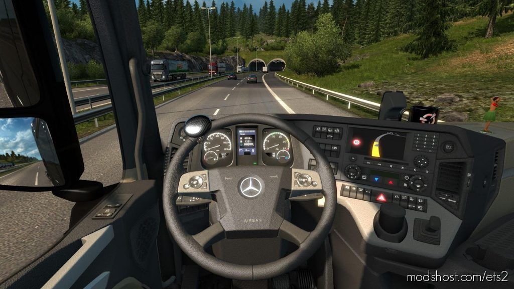 ETS2 Mod: Pneumatic Seat V7.0 (Featured)