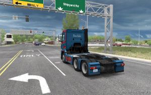 ATS Truck Mod: D3S Mercedes Antos 12 For Ats 1.32.X (Image #2)