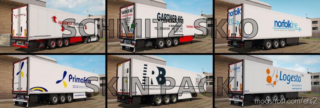 ETS2 Mod: Schmitz Sk.o Skin Pack (Featured)