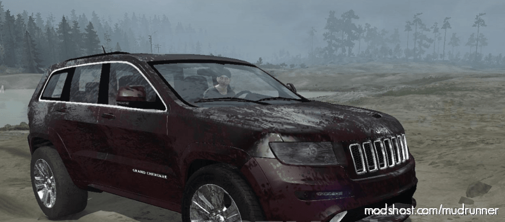 MudRunner Car Mod: Jeep Grand Cherokee Srt-8 2009 (Featured)