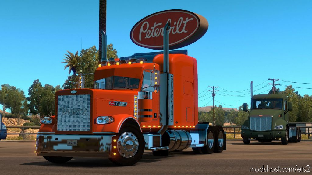 ETS2 Truck Mod: Peterbilt 389 Modified V2.2.4 1.35 (Featured)