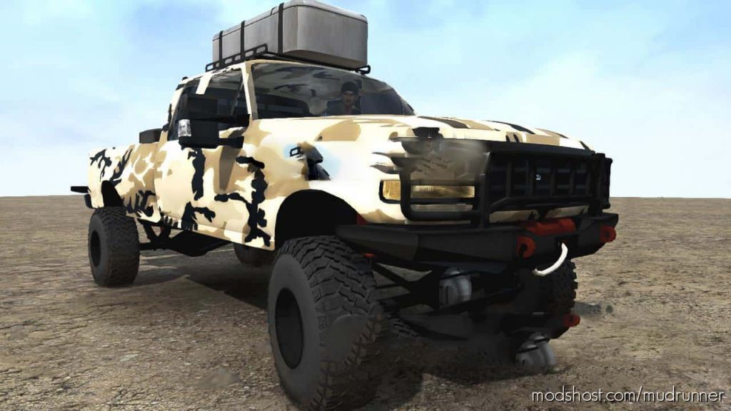 MudRunner Car Mod: Ford F-250 OBS (Featured)