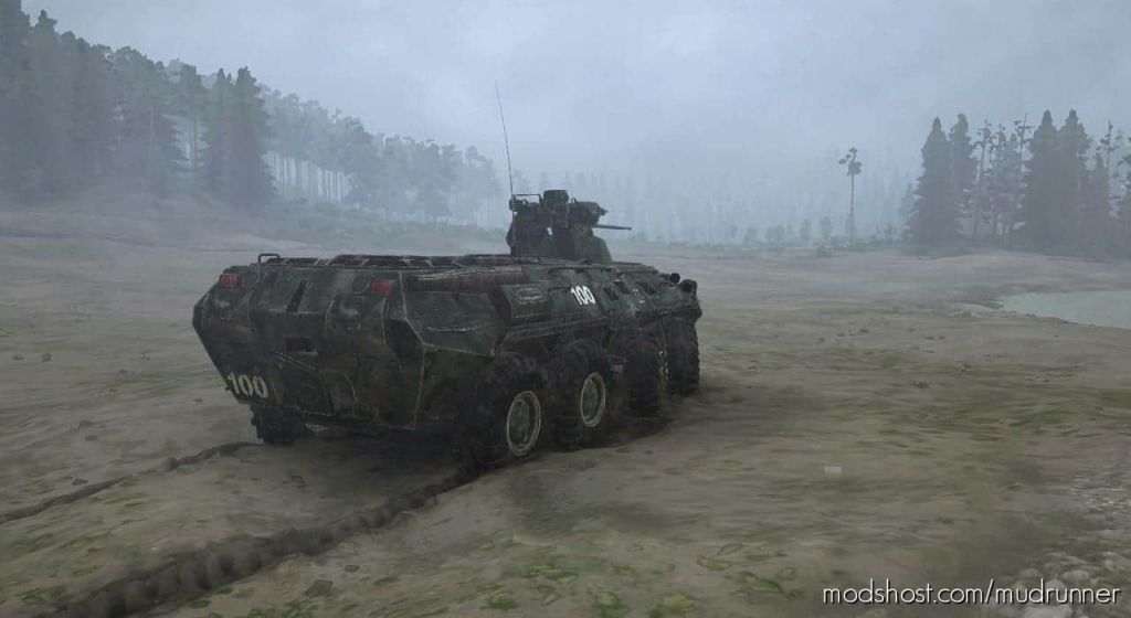 MudRunner Vehicle Mod: BTR-82A (Featured)