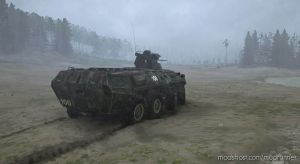 MudRunner Vehicle Mod: BTR-82A (Featured)