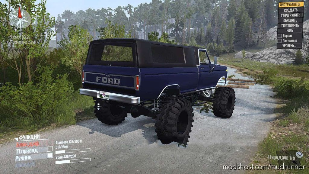 MudRunner Car Mod: 1979 Ford F150 (Sulley) (Featured)