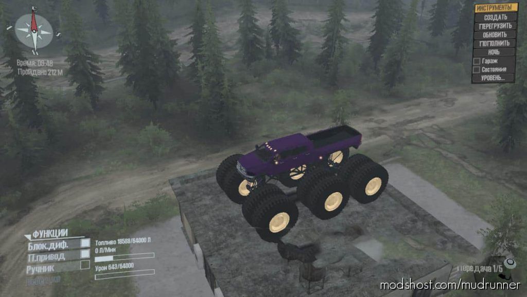 MudRunner Car Mod: Monster Megalodon Mod – Alteration (Featured)