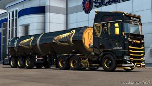 ETS2 Mod: Can Tanker Trailer Ownable Ets2 + Template + Skins (Image #2)