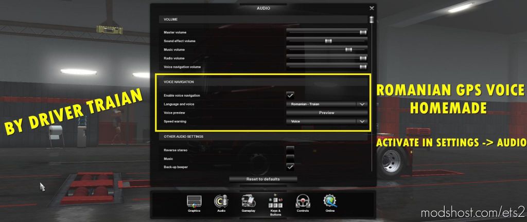 ETS2 Sound Mod: Romanian Gps Voice – Traian (Featured)