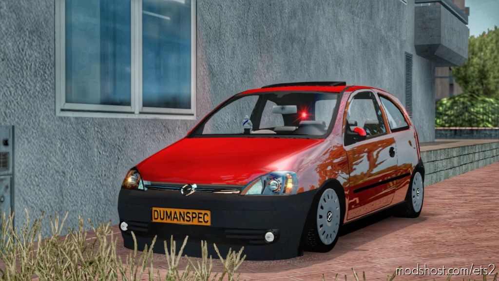 ETS2 Car Mod: Opel Corsa C 1.7 V1R10 1.35 (Featured)