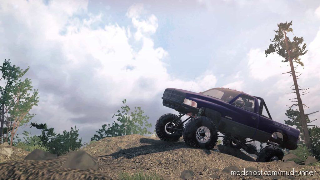 MudRunner Car Mod: 1997 Dodge Ram 2500 Cummins V2.0 (Featured)