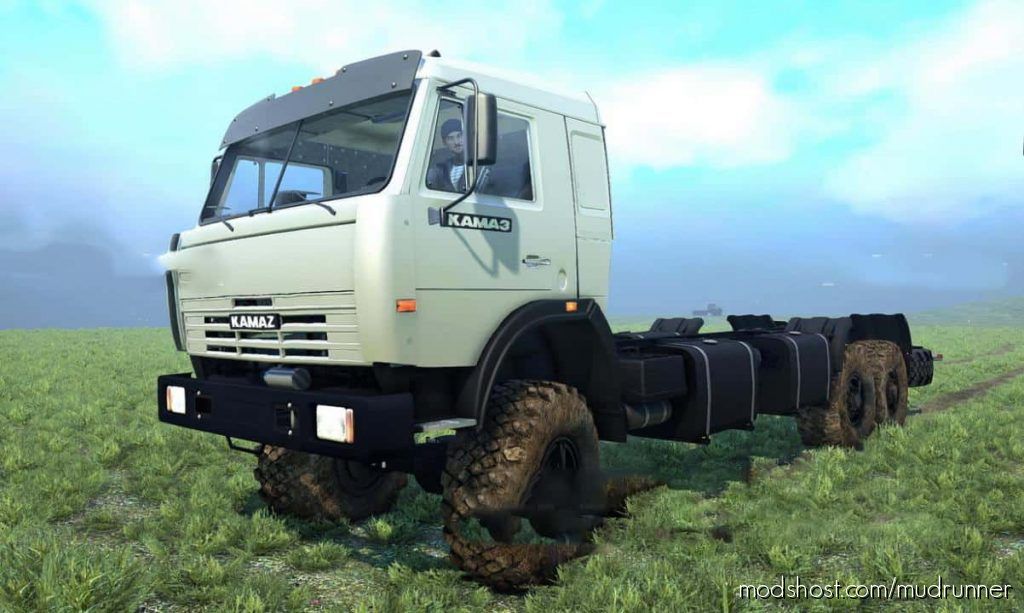 MudRunner Truck Mod: Kamaz-43118 (Featured)