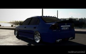 ETS2 Car Mod: Honda Civic Vtec 2 1.35 (Image #3)