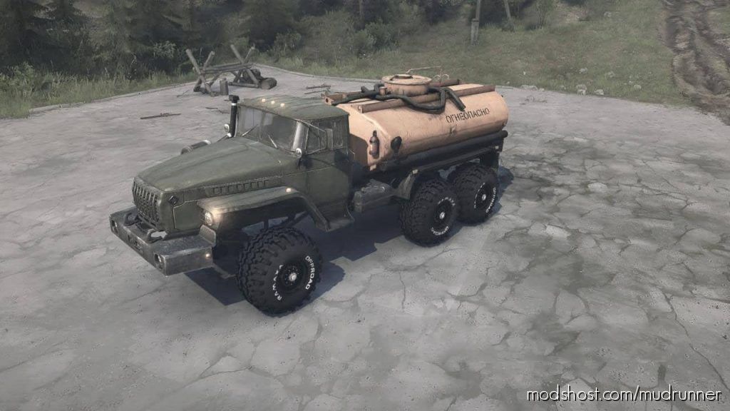 MudRunner Truck Mod: Ural-4320-10 (Featured)