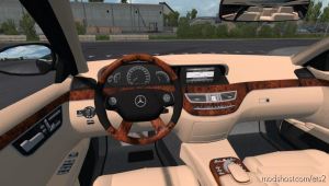 ETS2 Car Mod: Mercedes-Benz S400D 4Matic 2019 1.35.X (Image #2)