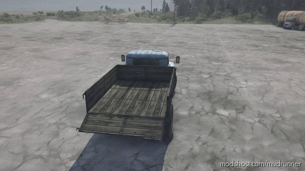 MudRunner Textures Mod: Texture Pack For The On-Board Platform Zil-130 (Featured)