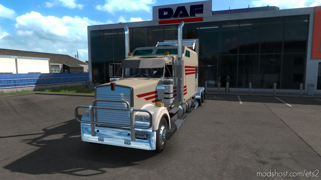 ETS2 Truck Mod: Kenworth W900 Long 1.35 (Featured)