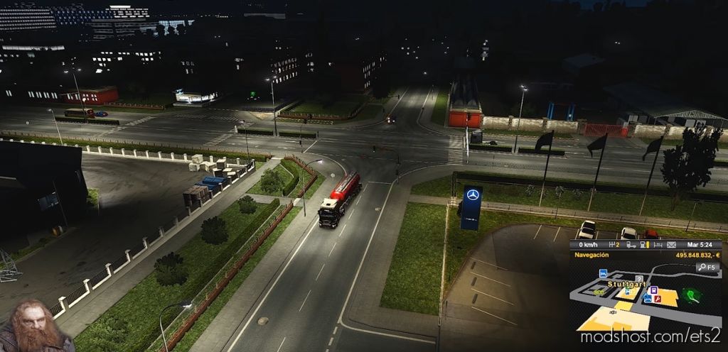 ETS2 Mod: AI Realistic Lights V2.7 1.36.X (Featured)