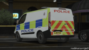 GTA 5 Vehicle Mod: 2019 Greater Manchester Police Ford Transit Els (Image #5)