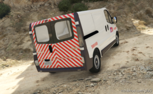 GTA 5 Mod: Renault Trafic Sncf Paintjob (Image #2)