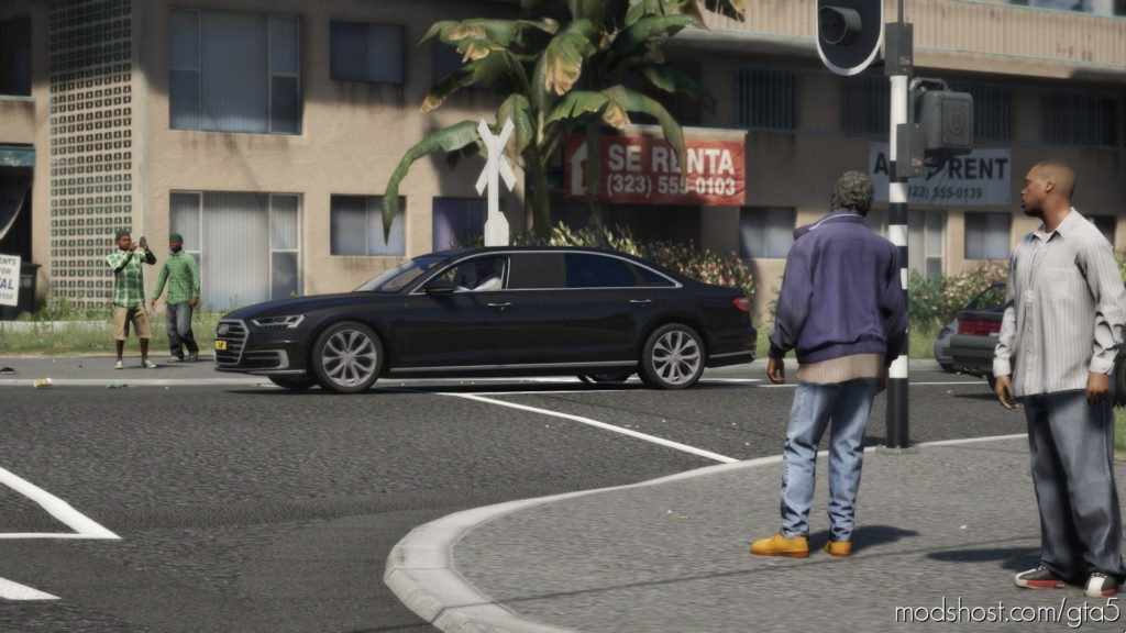 GTA 5 Vehicle Mod: Audi A8 Stretched, Royal Dutch Family Els V1.1 (Featured)