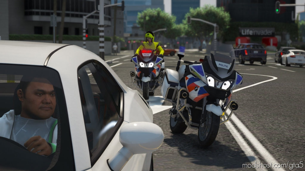 GTA 5 Vehicle Mod: BMW R1200RT Dutch Police (Landelijk) ELS (Featured)