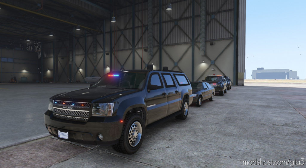 GTA 5 Vehicle Mod: Secret Service Granger Add-On V1.1 (Featured)