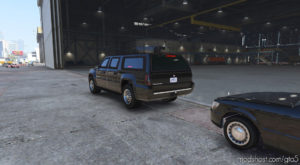 GTA 5 Vehicle Mod: Secret Service Granger Add-On V1.1 (Image #2)