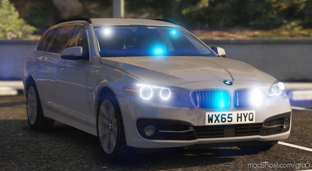 GTA 5 Vehicle Mod: 2015 RPU Unmarked BMW 530D ELS | Replace (Featured)