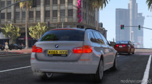 GTA 5 Vehicle Mod: 2015 RPU Unmarked BMW 530D ELS | Replace (Image #9)