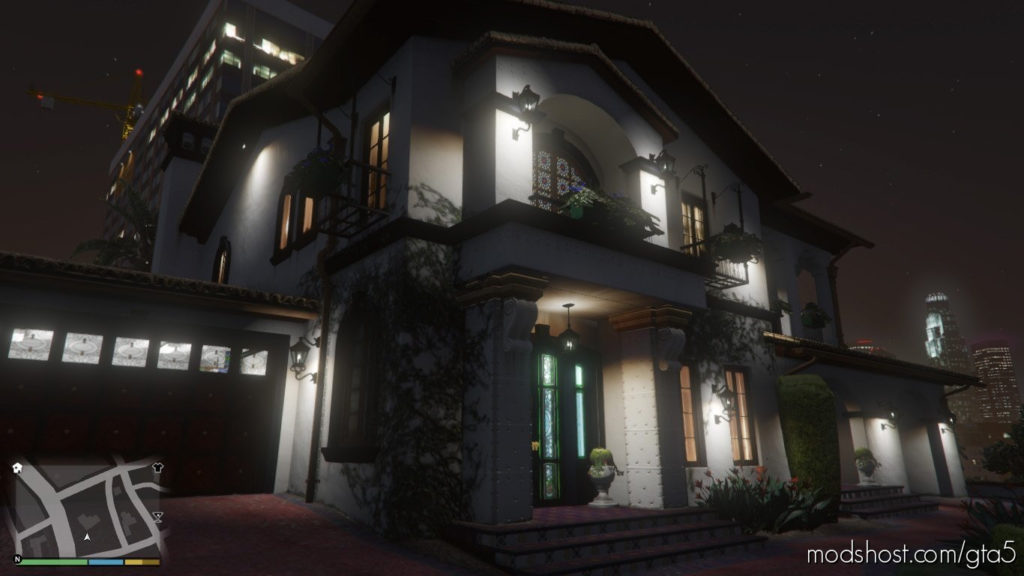 GTA 5 Mod: Additional Wall Lights To Michael's House Ymap (Featured)