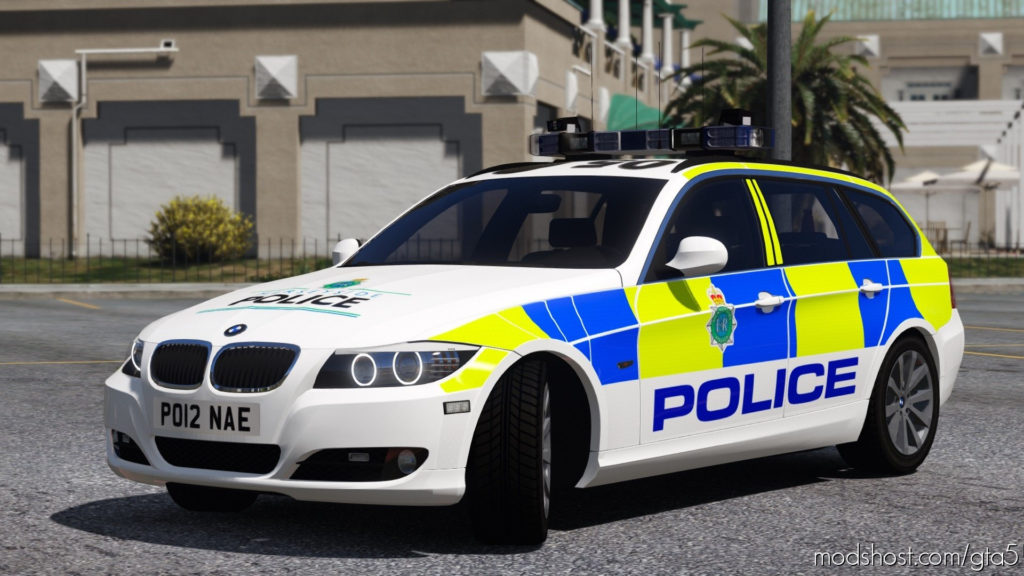 GTA 5 Vehicle Mod: Merseyside Police BMW 330D E91 (Traffic – 2012) (Featured)