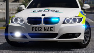 GTA 5 Vehicle Mod: Merseyside Police BMW 330D E91 (Traffic – 2012) (Image #5)