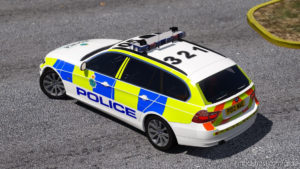 GTA 5 Vehicle Mod: Merseyside Police BMW 330D E91 (Traffic – 2012) (Image #6)