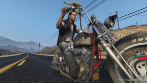 GTA 5 Player Mod: Trevor Biker V2.5 (Image #4)