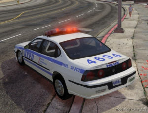 GTA 5 Vehicle Mod: 2003 Nypd Chevrolet Impala Add-On / Fivem (Image #10)