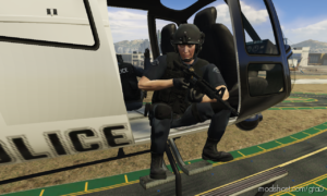 GTA 5 Mod: RDE Female Swat (Image #4)