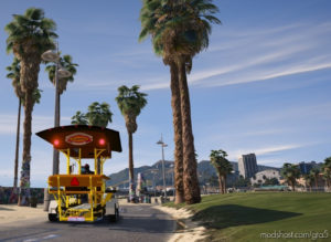 GTA 5 Vehicle Mod: Pedal Beer BUS V0.3 (Image #5)