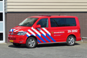 GTA 5 Paint Mod: Volkswagen T6 Brandweer Ovd (Image #5)