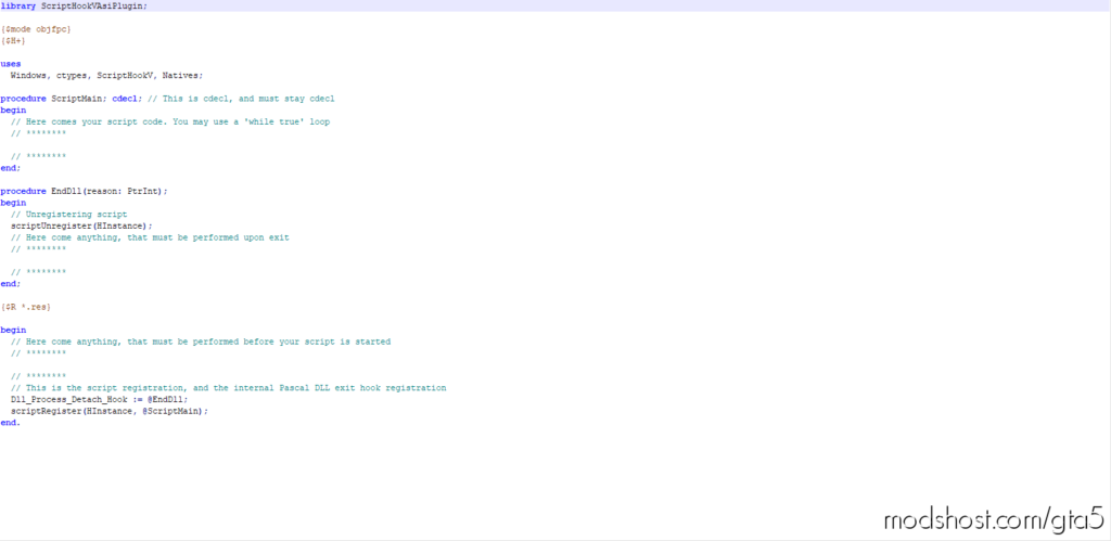 GTA 5 Tool Mod: Scripthookv Sdk For Pascal V1 (Featured)