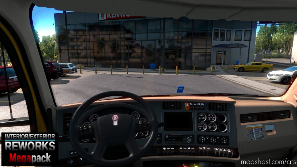 ATS Mod: Interior/Exterior Reworks Megapack 1.35, 1.36 (Featured)