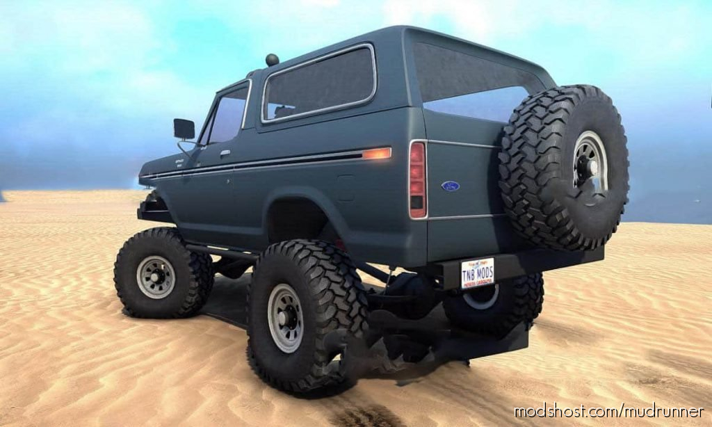 MudRunner Car Mod: 1978 Ford Bronco (Featured)