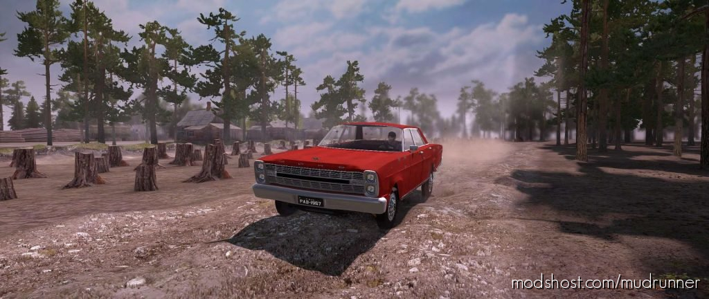 MudRunner Car Mod: Ford Galaxy 500 1967 (Featured)