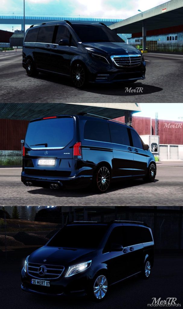 ATS Car Mod: Mercedes-Benz Vito V-Class 2018 1.35+ (Featured)