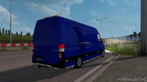 ETS2 Car Mod: Mercedes Sprinter 2015 V1.8.2 1.35 (Image #2)