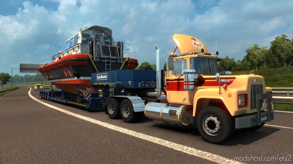 ETS2 Truck Mod: Mack R Series V1.5 1.36.X (Featured)