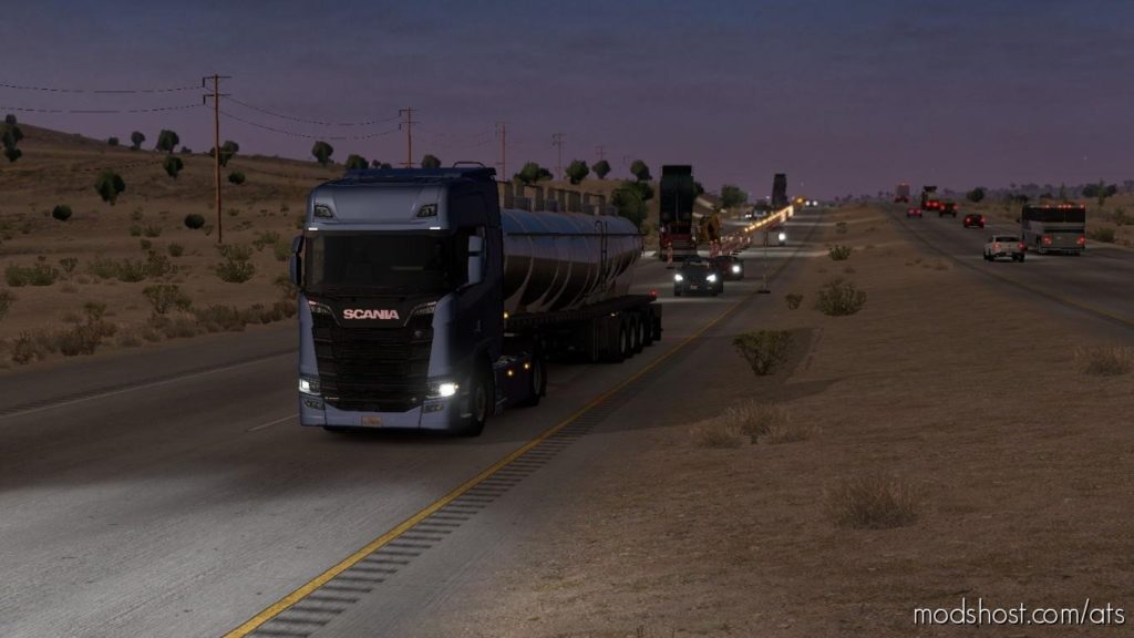 ATS Mod: Scania Trucks V3.0 1.36.X (Featured)