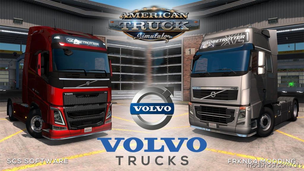 ATS Mod: Volvo FH16 Trucks Mod ATS V5.0 (Featured)