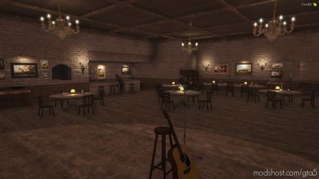 GTA 5 Map Mod: Restaurant (MLO) Add-On / Fivem (Featured)